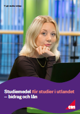 Framsida av folder om studiestartsstöd