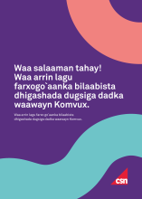 Bild på framsidan av foldern Hej! Vad roligt att du ska börja studera.